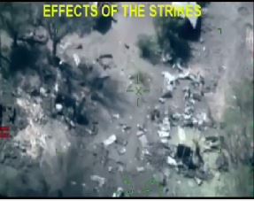 Air Force destroys logistics facilities of ISWAP in Borno state