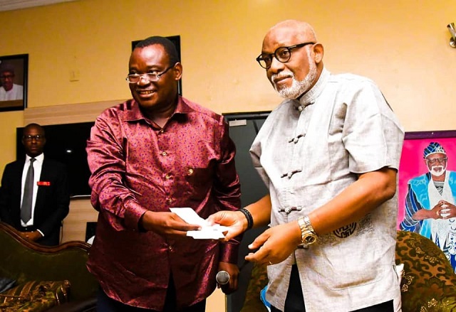 COVID-19: Jimoh Ibrahim donates N40m to Ondo govt