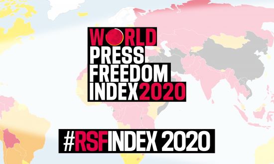 RWB releases 2020 World Press Freedom Index