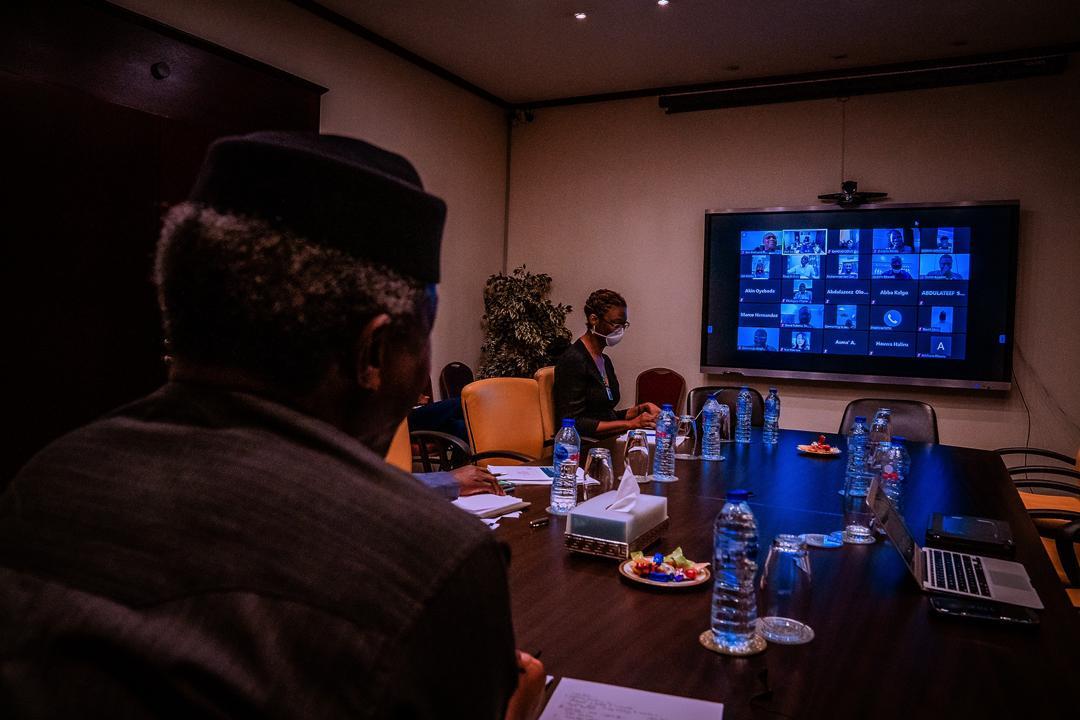 COVID-19: Osinbajo holds video conference with Govs, Minister
