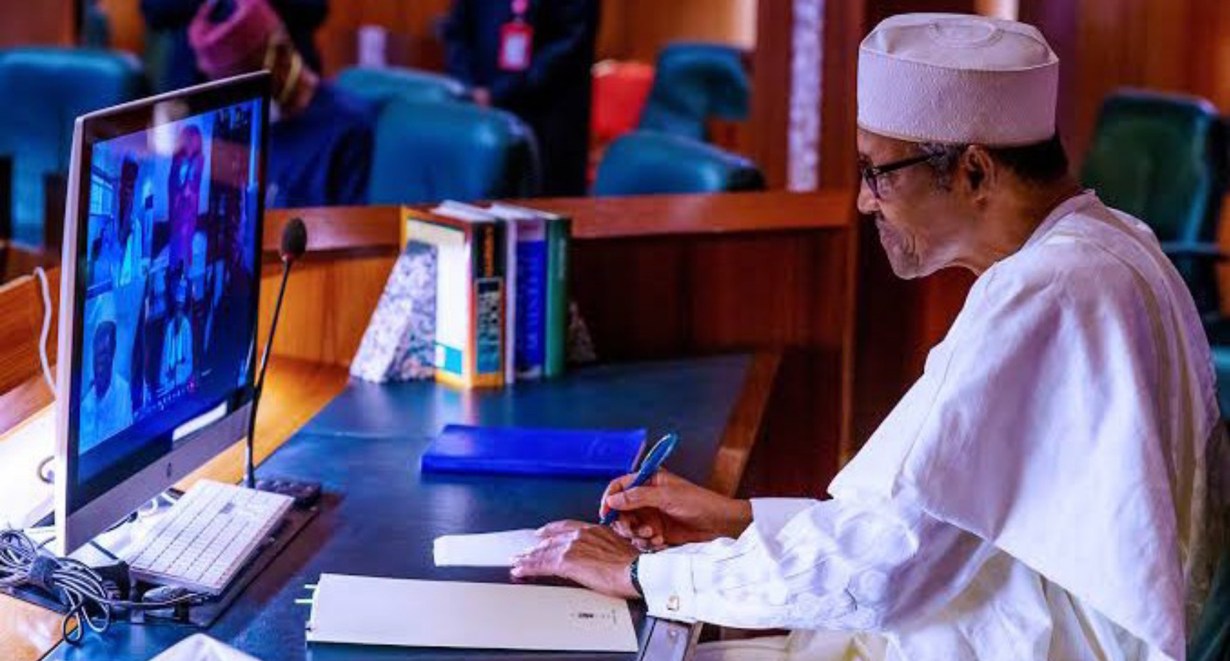 Buhari attends UN high-level virtual event on devt financing
