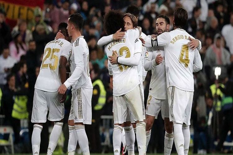 Real Madrid 2 points clear at top of La Liga table