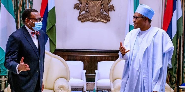AfDB: Buhari sends Envoy to U.S. over Adesina’s re-election