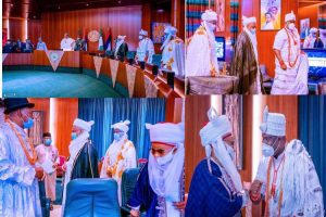 Buhari Meets Traditional rulers