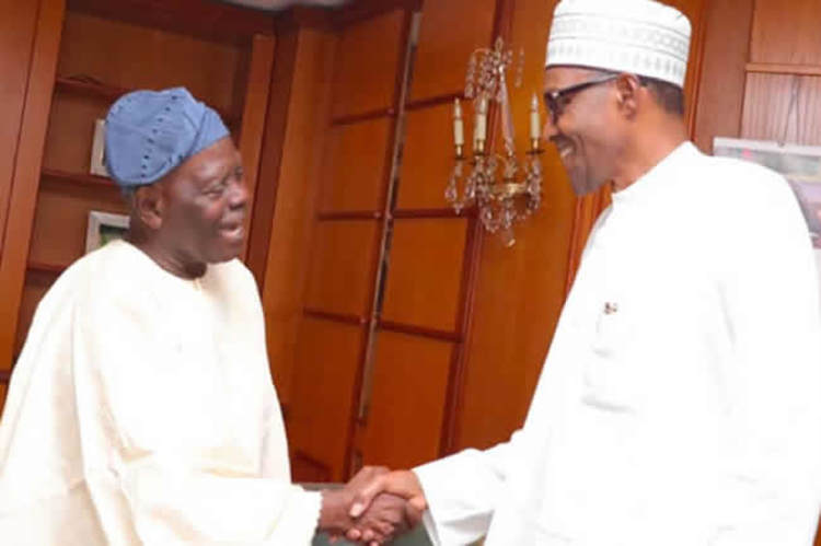 BREAKING: Buhari meets Akande, Osoba, others in Aso Rock