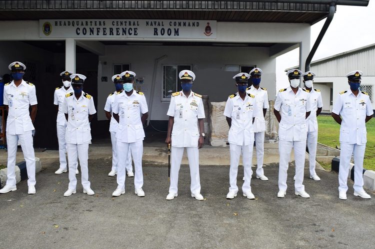 Central Naval Command decorates newly-promoted Officers