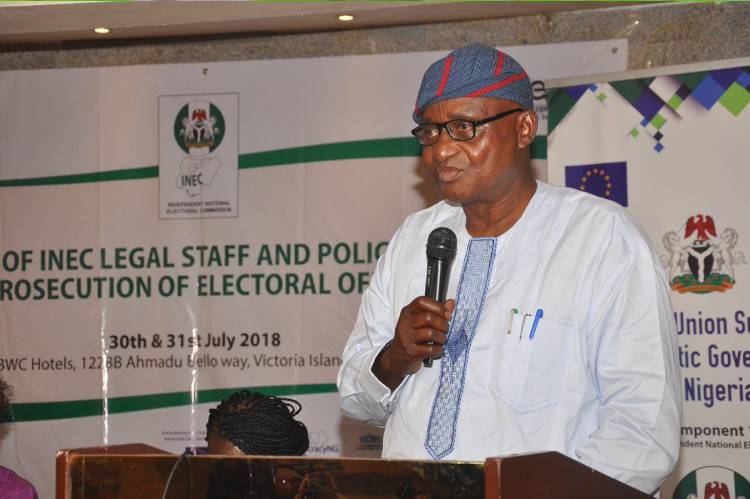 INEC reads the riot act to politicians on Vote buying, sharing of food, others