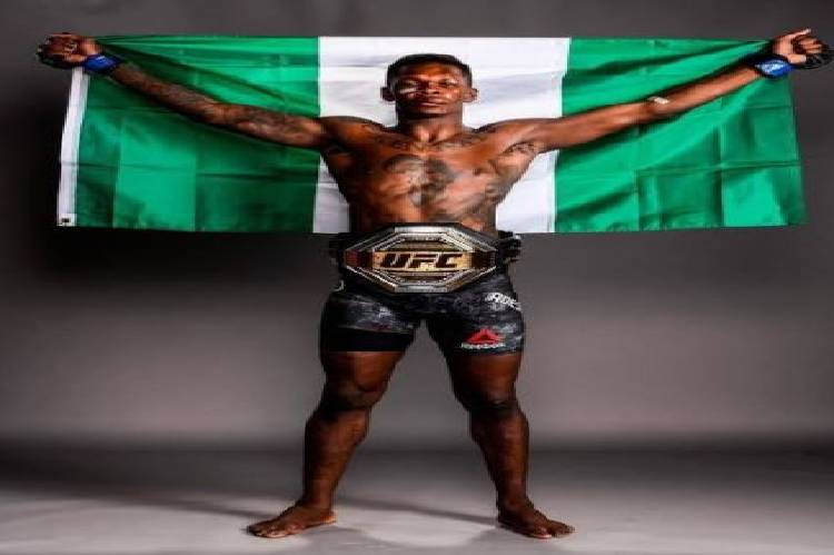 Israel Adesanya named "Fighter of the Year 2020" at World ...