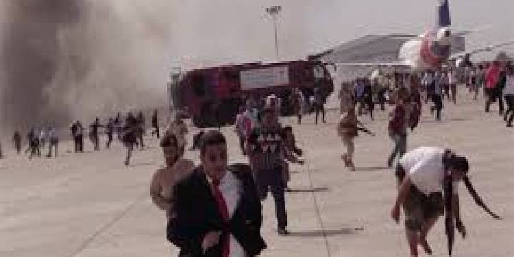 Yemen rebels blame Saudi Arabia for deadly airport attack