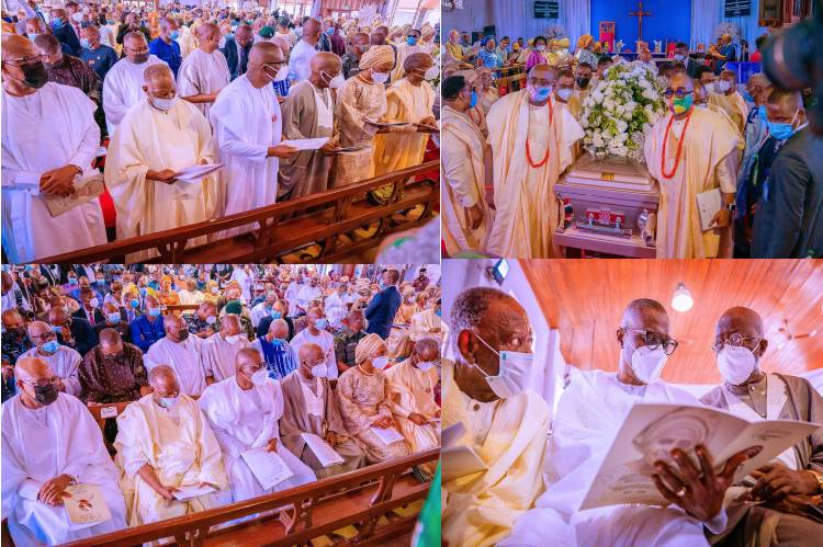 Osinbajo, wife, Tinubu, Sanwo-Olu, others attend Tola Oyediran’s funeral