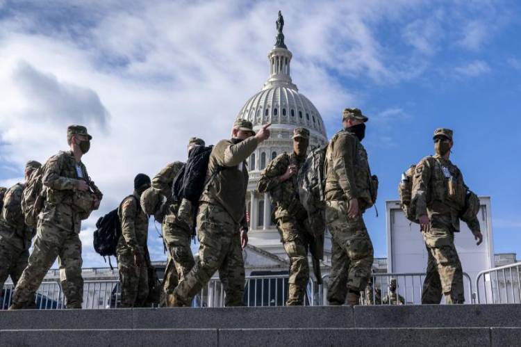 FBI screens troops ahead of US inauguration