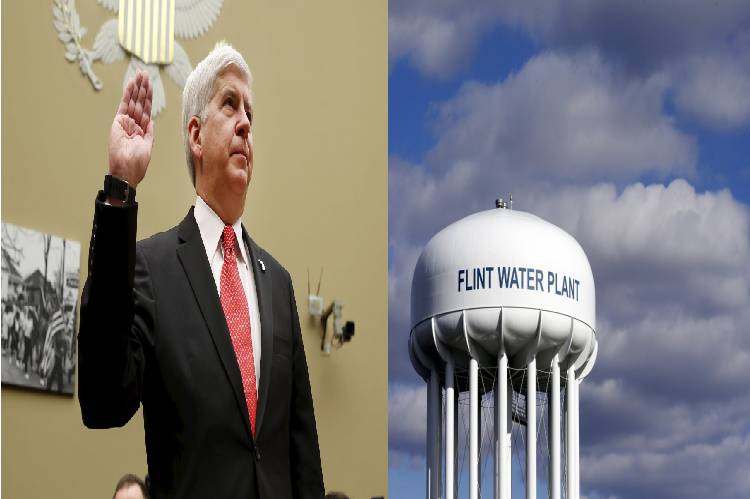 Fmr Michigan Governor Rick Snyder charged over Flint water crisis