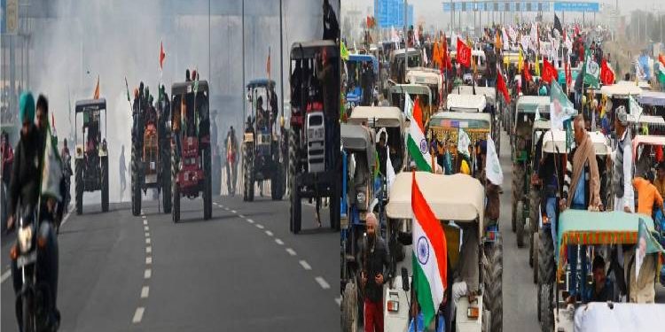 Indian farmers protest newly passed farm bills, disrupt Republic Day Celebration