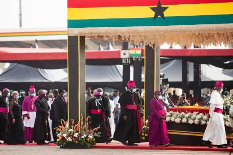 Jerry Rawlings buried in Ghana with full military honours