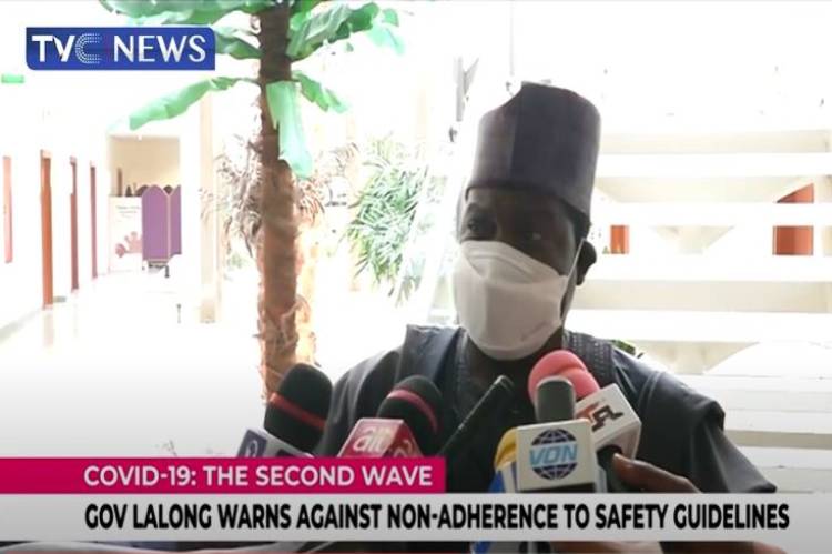 COVID-19: Lalong warns against non-adherence to safety protocols