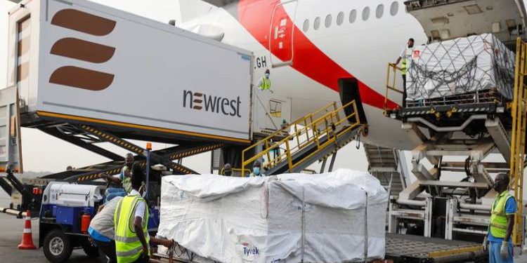 Ghana receives 1st COVID-19 Vaccine Shipment through Global Sharing Program