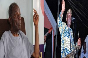 Octogenarian Saxophonist, Pa Christopher Ajilo