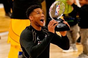 NBA MVP Giannis Antetokounmpo