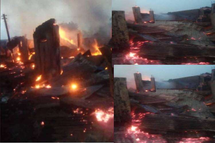 Fire guts Gusau Tudun/Wada market, Zamfara