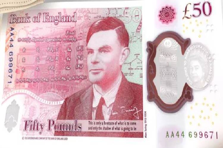 UK unveils £50 banknote in honour of gay mathematician Alan Turing
