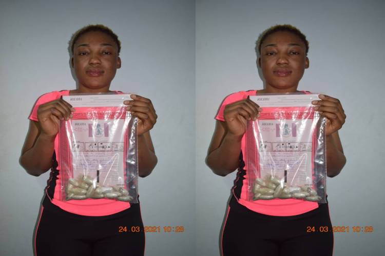 NDLEA arrests Chadian lady at Abuja airport with 234 grams of heroin concealed in private part