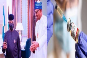 Buhari-Osinbajo -Vaccines