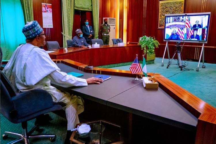 President Buhari asks U.S to relocate Headquarters of AFRICOM TO Africa, warns of likely spillovers