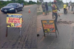 Papalanto-Ilaro road