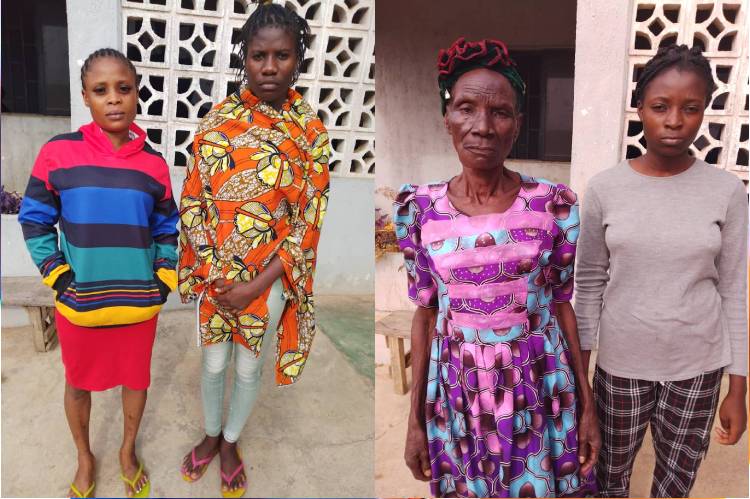 NDLEA operatives arrest 80-year-old grandma, granddaughter, 2 others with 192kg cocaine, heroin, skuchies in Ondo, arrest fake police officer in Adamawa