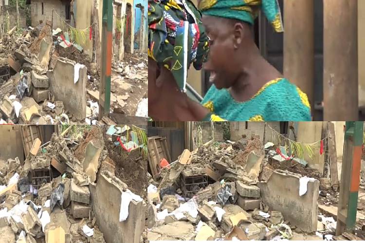 Three women dead as building collapses in Ondo