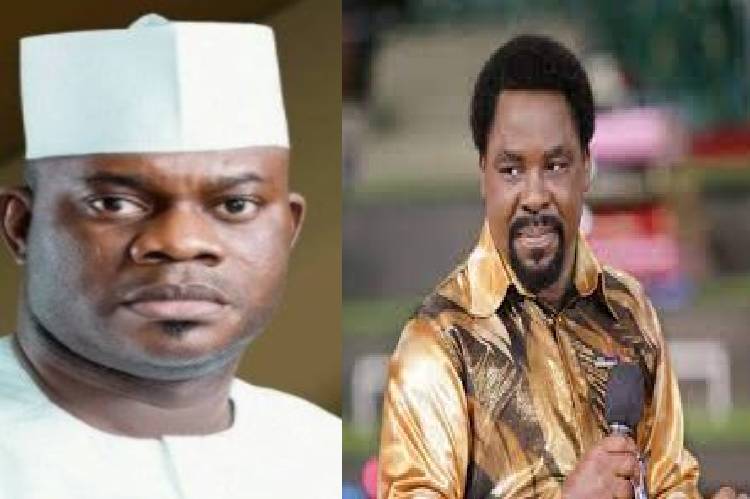 Governor Bello mourns T.B Joshua, says he lived a fulfilled Christian life