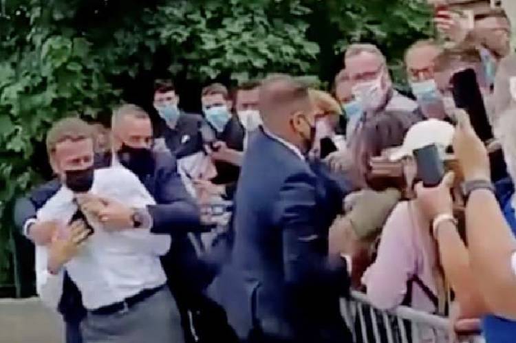 Man who slapped French President Macron sentenced to 4-month in prison