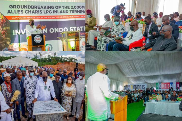 Ondo partners firm, commences N5.5B LPG Inland terminal