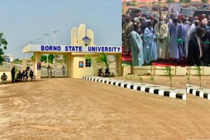 President Buhari inaugurates projects at Borno state University