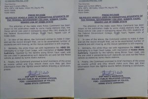 Police  Press Release