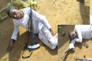 Police arrest suspected bandit, recover AK-47 rifle, vehicle