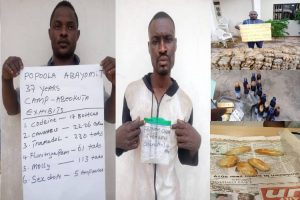 Law enforcement officer, 6 others arrested for dealing in cocaine, other