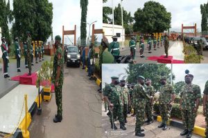 The Chief of Defence Staff, General Leo Irabor has arrived Oyo State