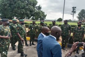 CDS visits retired officers in Ibadan, says military officers not conspiring with enemies
