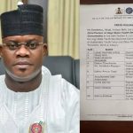 Governor of Kogi State Yahaya Bello has granted approval for the Constitiution of Kogi State Youth Development Commission.