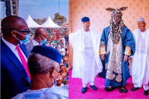 Osinbajo attends coronation of  Emir of Kano, Aminu Ado Bayero