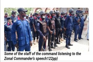 Latest Breaking News NSCDC Personnel in Zamfara State