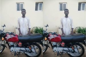 Police In Zamfara arrest suspected armed robber, recover stolen motorcycle in Gusau