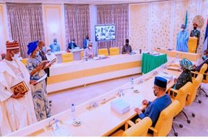 Latest Breaking News about President Buhari in Nigeria: President Muhammadu Buhari swears in 5 new permanent secretaries