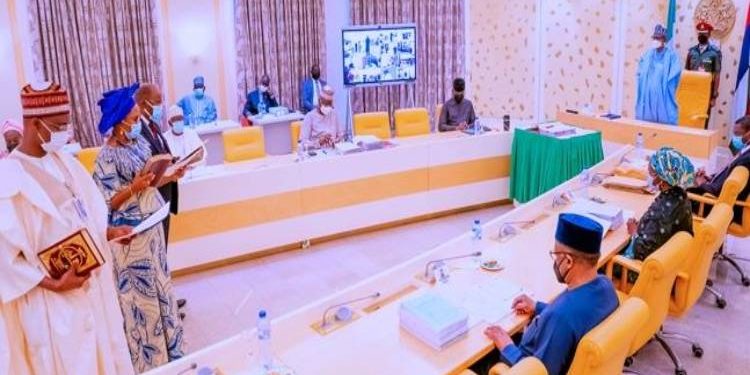 Latest Breaking News about President Buhari Today: President Muhammadu Buhari Swears in 5 New Permanent Secretaries