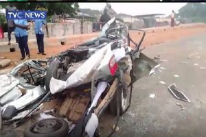 9ja news about Odetola truck     accident