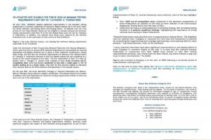 Latest Breaking News about Nigeria at Tokyo Olympics: 10  Nigerian Athletes thrown out of Tokyo Olympics