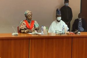 Buhari’s aide, Onochie in Senate for screening as INEC Commissioner 
