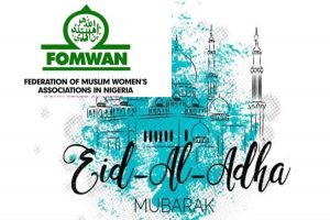 Oyo FOMWAN rejoices with Nigerian Muslims on Eid-el-Kabir festival