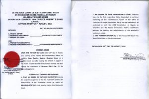 BREAKING_ Court restores Secondus as PDP National Chairman